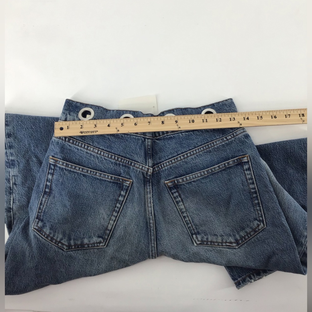 Reformation Dark Blue Flare Jeans - Picture 4 of 5